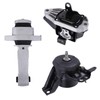 3PCS Engine Mount,Aublinto Engine Motor and Transmission Mount Set for