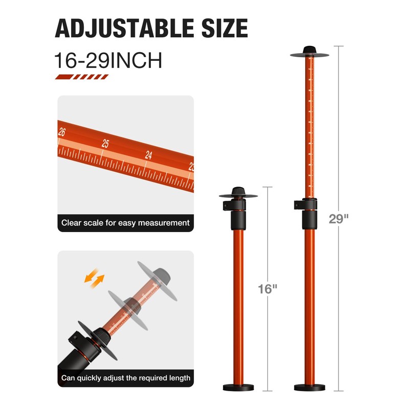 Strong Magnetic Firewood Measuring Tool, Used for Fast Measure Firewood