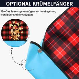 inzeyoz Pack of 3 Bibs for Adults, Waterproof Adult Bibs with Optional Crumb Catcher, Washable Clothing Protection for Seniors, Men, Women and Disabled People, multicoloured, l