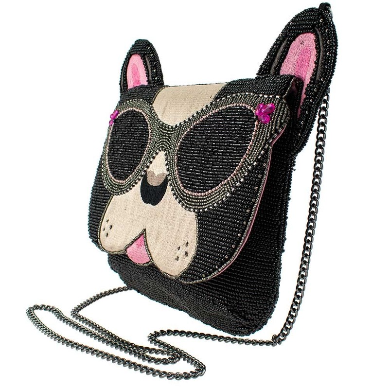 Mary Frances Throw Me A Bone Crossbody Handbag