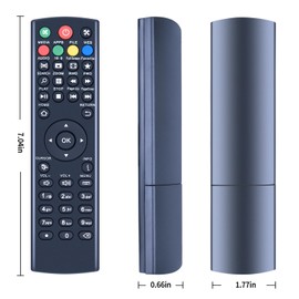 RYQIF Replacement Remote Control Intended for Superbox Without Voice, for Superbox S1, S2Pro, S3Pro, for Octastream Q1, Elite II, MAX IV, S1, S2 PRO, S3, S5Max