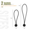 30 Pack Ball Bungee Cord, 9 Inch Heavy Duty Bungie