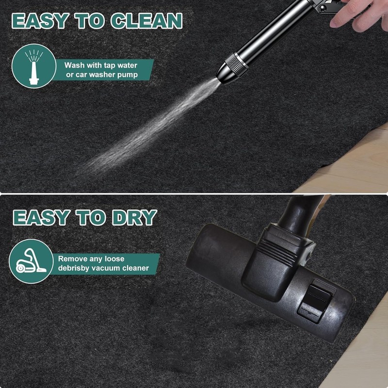 Oil Spill Mat, Garage Floor Mat for Under Car, Absorbent