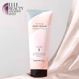 Kimirica Exfoliating Body Scrub for Tan Removal & Soft-Smooth Skin | For Men and Women 180gm