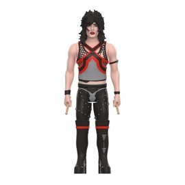 Super7 Motley Crue Tommy Lee (Shout at The Devil) - 3.75" Action Figure with Accessory Heavy Metal Collectibles and Retro Toys