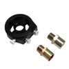 Car Aluminum Oil Filter Adapter Sandwich Cooler Plate