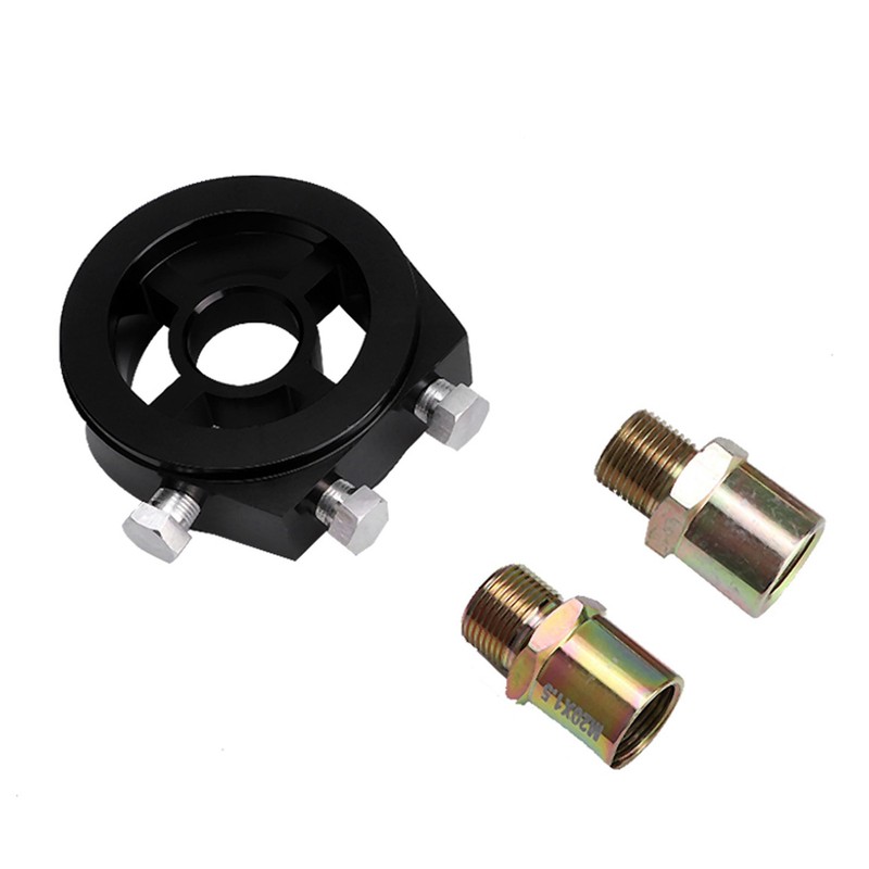 Car Aluminum Oil Filter Adapter Sandwich Cooler Plate