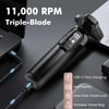 Electric Razor for Men Flynth 3-in-1 Cordless Shaver 3-Blade Rotary