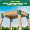 Dolibest Heavy Duty Deer Stand Brackets, 4x4 Deer Blind Brackets,