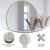 Flash Furniture Julianne Metal Framed Wall Large Accent Mirror for