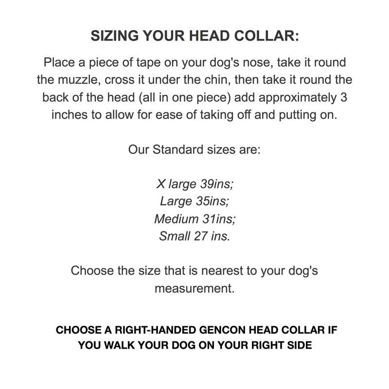 Gencon Medium Headcollar Right Black/Silver