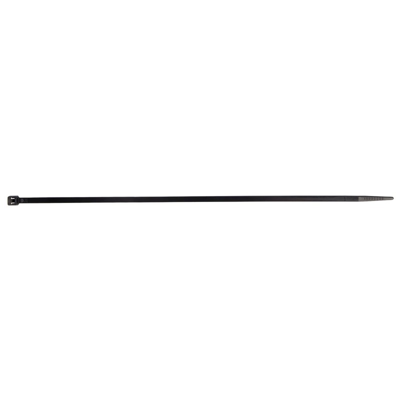 Konya Shoji 01281310 Cable Ties for Outdoor Use, Black, 11.8