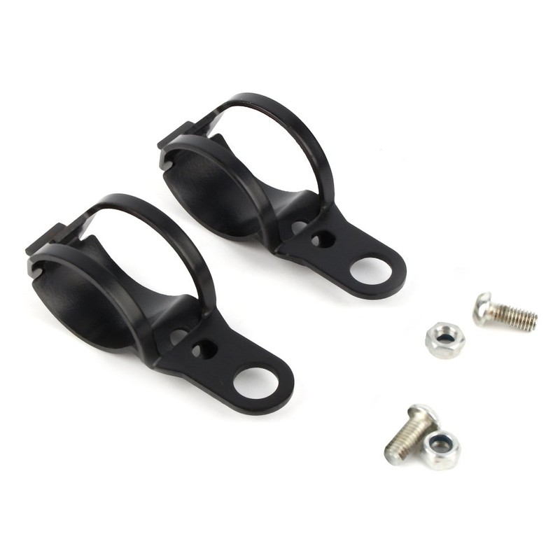 2 pcs/pair Motorbike Turn Signal Mount Bracket, Universal Indicator Fork