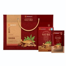 Daewoong BioScience 6년근 홍삼 진액 70ml x 30포 프리미엄 구정 설날 부모님선물 6-Year-Old Red Ginseng Extract 70ml x 30 Sachets Premium Lunar New Year Gift for Parents