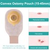 10 PCS Colostomy Bags, One Piece Convex Ostomy Bag Ostomy
