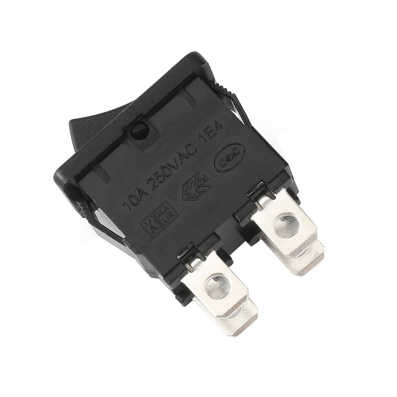 uxcell AC 12A/125V 10A/250V DPST On Off Button 4P 2