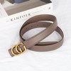 Aurolran Women's Leather Belt with Buckle - Ideal for Dresses,