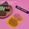 CeroDimo Alphabet Letter Stamp Set: 73 Piece Cookie Fondant Stamps,