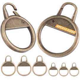 Strong Zipper Pull Replacement Heavy Duty Zipper Handle Zipper Pull Fixer Zipper Tab Repair for Jacket Coat Shoes Luggage Suitcases Bag 6PCS Heavy Duty (Bronze)