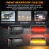 Gempro LED Dually Fender Side Marker Lights for 2015-2023 Chevy