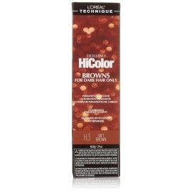 L'Oréal L'oreal Excellence Permanent Creme Hicolor H3 Soft Brown 1.74oz