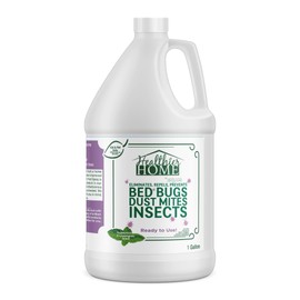 CHOMP! Insect and Pest Control Spray, 128 Ounces, Indoor and Outdoor Use, Plant-Based Formula Ants, Bed Bugs, Dust Mites Spiders, Made with Peppermint, Lemongrass, Geraniol