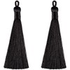 20 Pcs Glossy Material Tassel Craft Accessories Parts Curtain Tassel