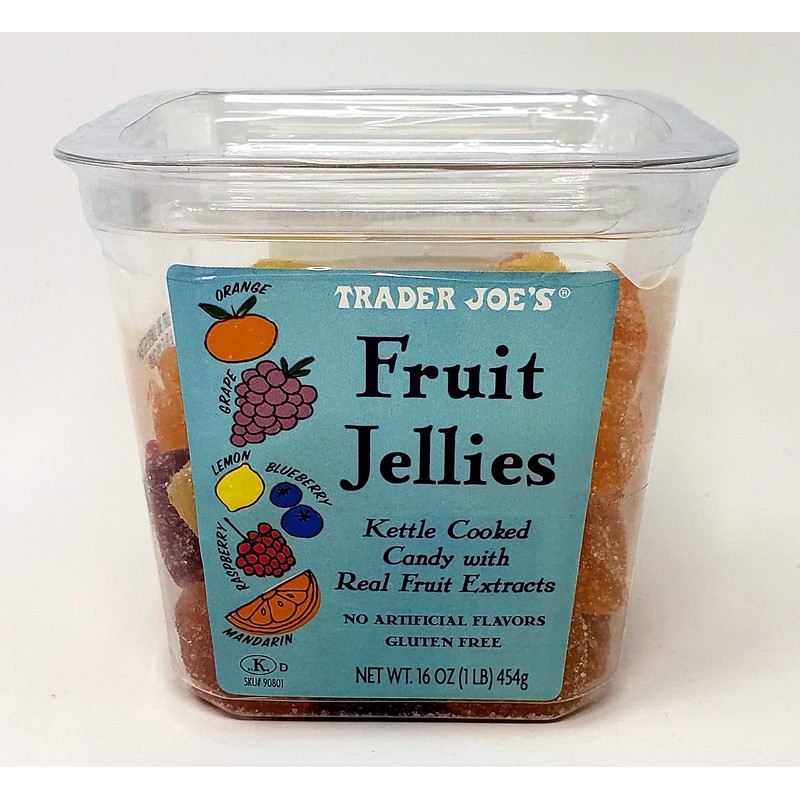 Trader Joes Fruit Jellies Gluten Free - Pack of 3