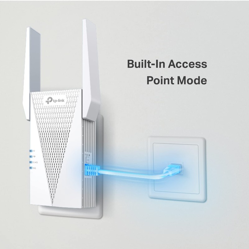TP-Link AX3000 WiFi 6 Range Extender Signal Booster for Home(RE715X),