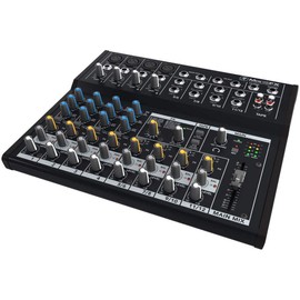 Mackie Mix12FX 12-channel Compact Mixer with Effects with Pair of EMB XLR Cable and Gravity Magnet Phone Holder Bundle