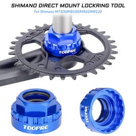 KIEVODE 12-Speed Front Direct Mount Chainring Removal Tool Lock Ring Installation Tool for Shimano M7100 M8100 M9100 M9120 Mountain Bike Road Bicycle MTB Crankset