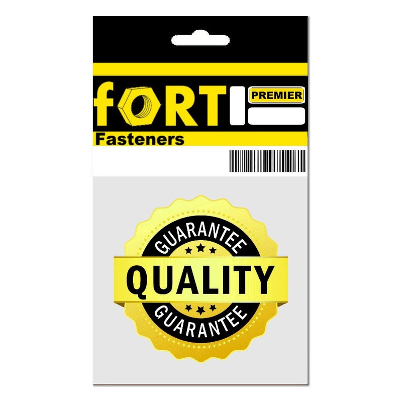 Fort Fasteners® 2 x Wooden Door Knobs Drilled for Wood