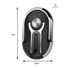 Importeek Soporte Sujetador Celular Anillo Base Auto Rejilla Aire 360