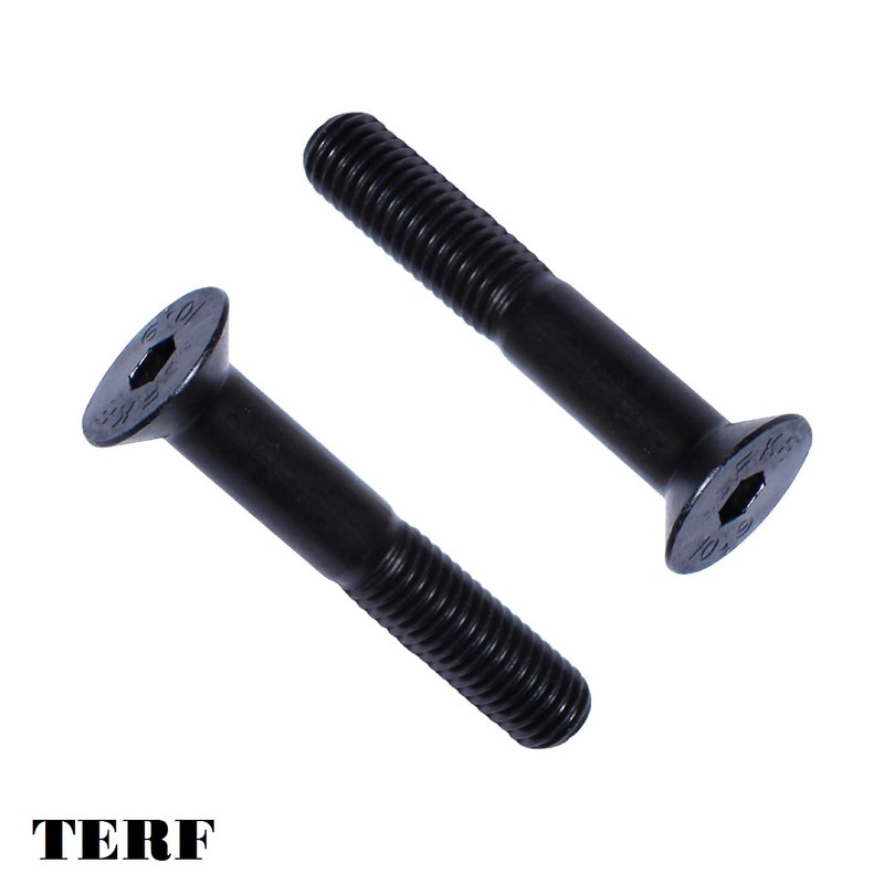 TERF® M8 X 70mm Hex Socket Countersunk Black Machine Screw