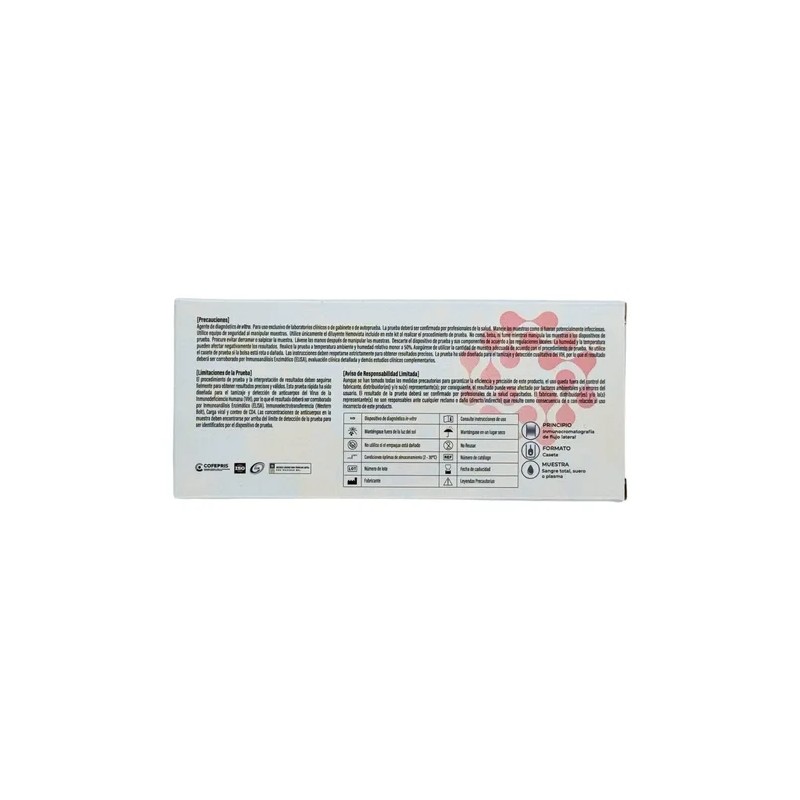Prueba Rápida De V I H En Sangre, Therso Diagnostics