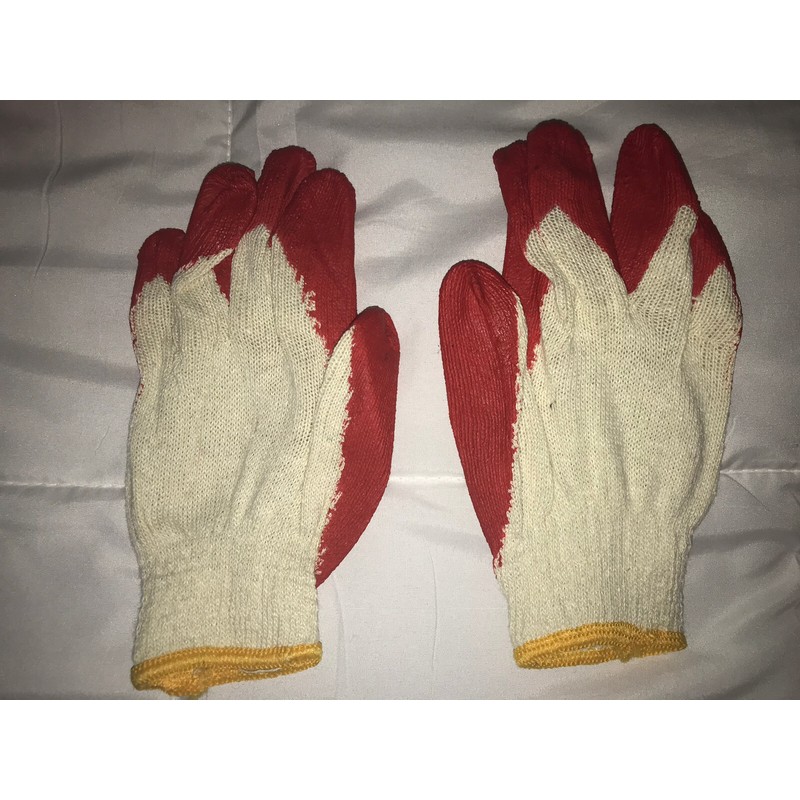 BBH New 5 Pair BBH Gardening Gloves Latex Foam Coating