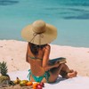 Floppy Big Beach Straw Hats for Women Foldable Summer Wide