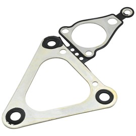 Ollanoos 1110470 Timing Chain Cover Gasket, Replacement for Ford Transit Mk6 2.4 2000-2006 Mk7 2.4 2006-2014, Replaces YC1Q 6L050 AD YC1Q-6L050-AD YC1Q6L050AD