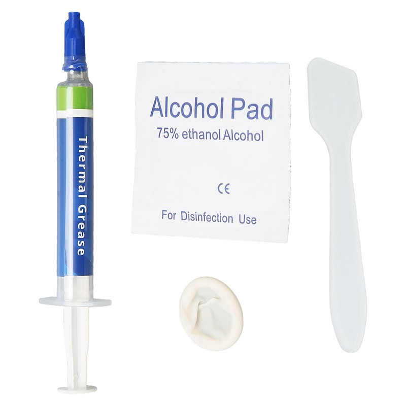 5Pcs Thermal Paste 4.55W/m.k Metal Free Safe Strong Adhesion Thermal