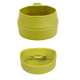 blntackle76 Set of 2 Plastic Folding Cups – 200 ml Camping Cups Foldable (Lime) Fold-A-Cup