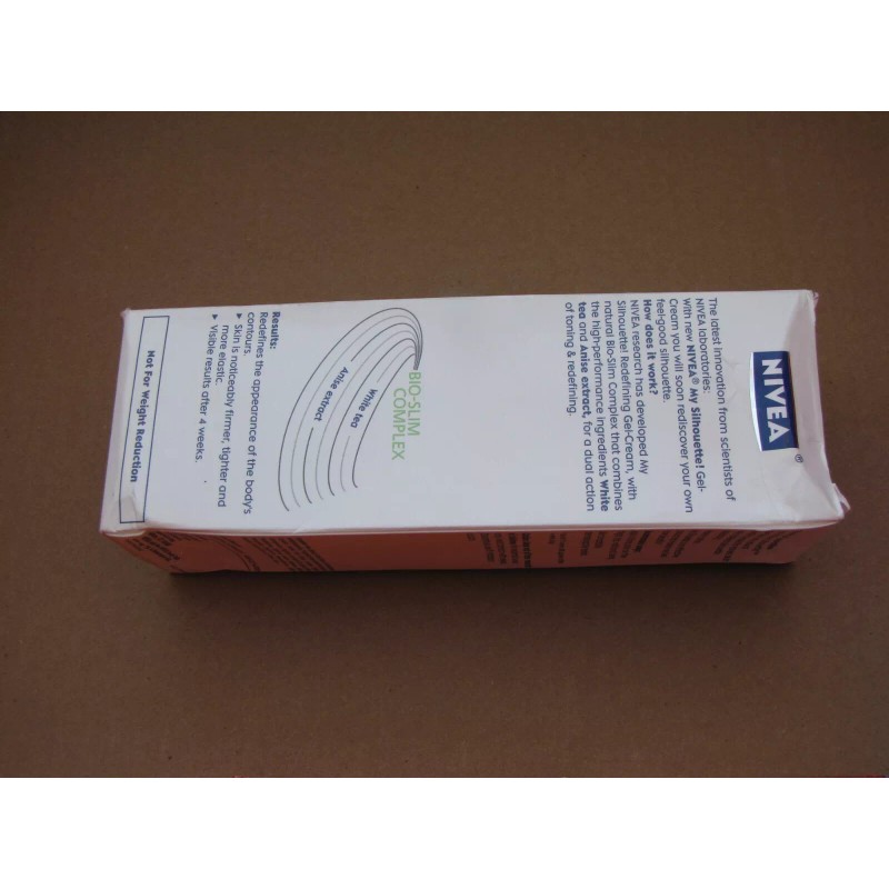 Nivea My Silhouette! Redefining Gel Cream 7 oz White Tea