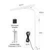 SUPERDANNY LED Desk Lamp for Home Office, Eye-Caring Desk Light