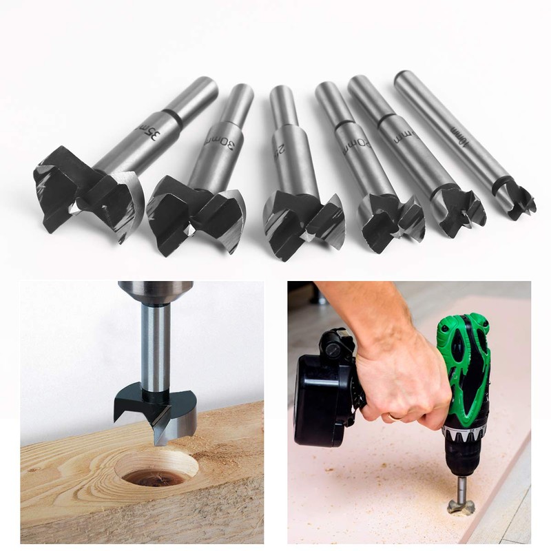Flintronic dowel drill bits, wood drill bits, Forstner drill bits,