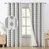 Melodieux Blackout Boho Curtains for Bedroom Room Darkening Curtains 63