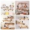 4 Pcs Folding Shelf Brackets, 16 Inch Shelf Brackets Heavy