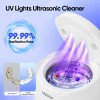 MySmile UV Ultrasonic Retainer Cleaner Machine Denture Teeth Guard Pod