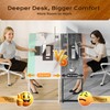 PRAISUN 48 X 24 Inch Computer Desk with Deeper Desktop,