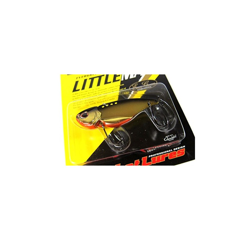 エバーグリーン(EVERGREEN) メタルバイブレーション リトルマックス ヘビーウエイトチューンモデル 3/4oz 5.8cm キンクロ #025