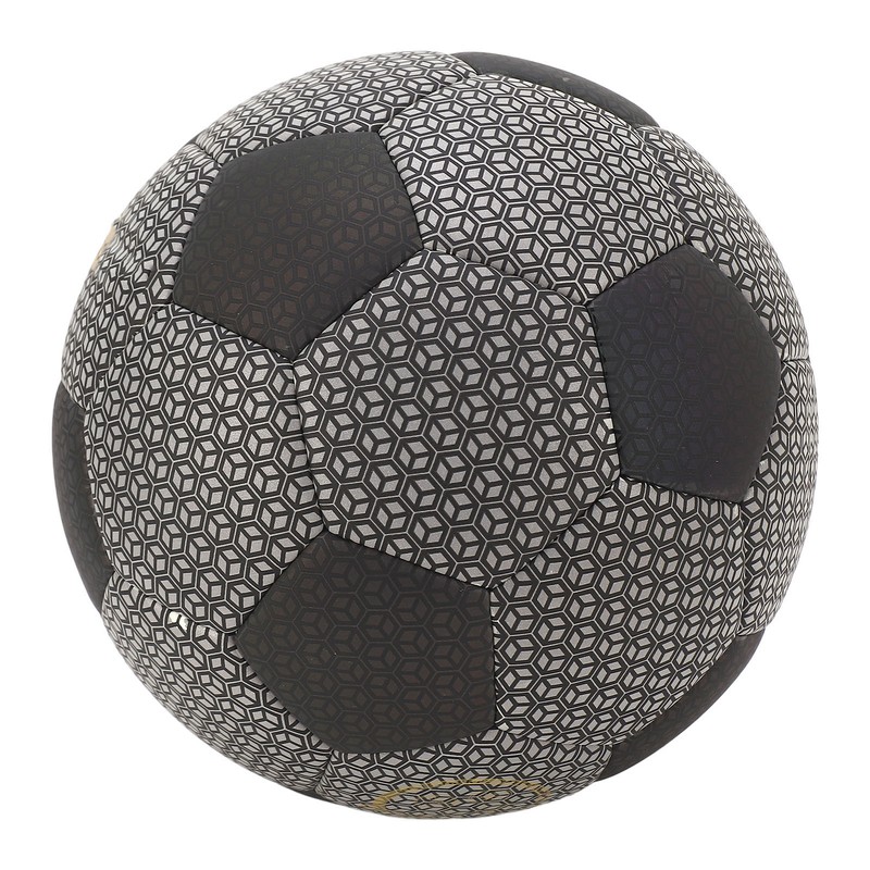 Luminous Glowing Football Holographic Reflective PU Machine Stitched Night Glowing