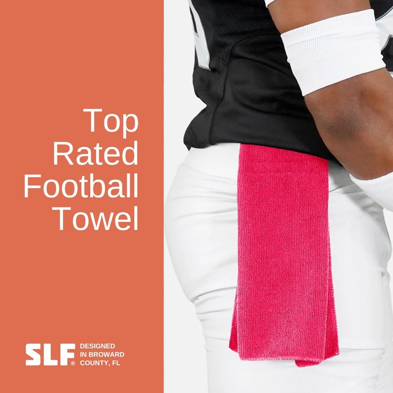 SLEEFS Football Cotton Towel (Pink)